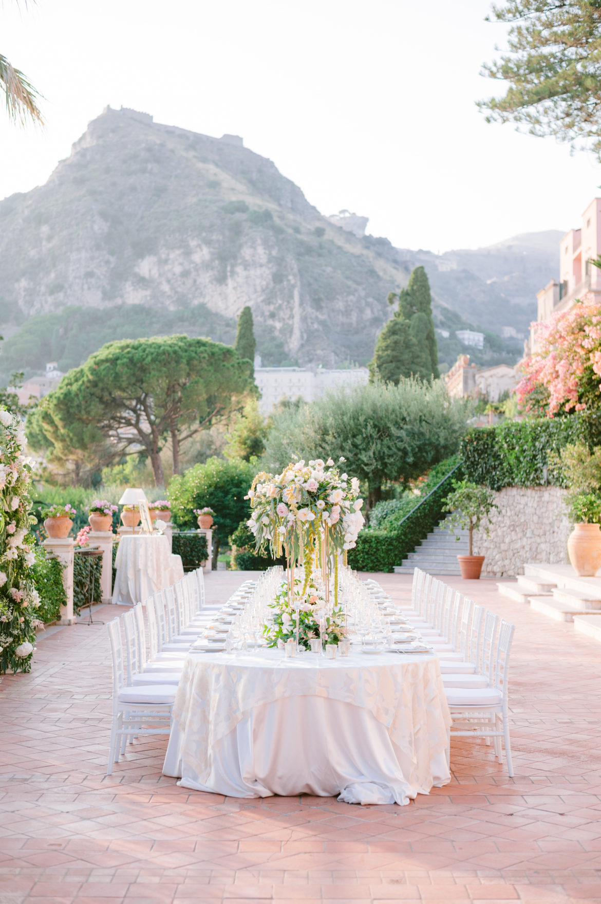 Grand Hotel Timeo, Taormina  Wedding in Sicily with Bianco Bouquet